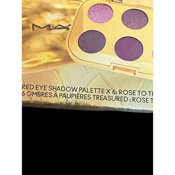 MAC Treasured Eyeshadow Palette x6 Rose To The Occasion Limited Edition - Picture 4 of 16
